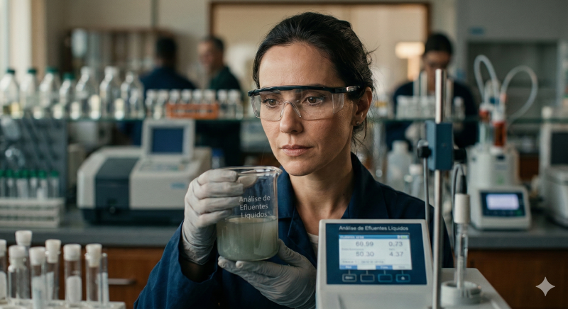 Análise de Efluentes Líquidos: Métodos e Importância para a Proteção Ambiental